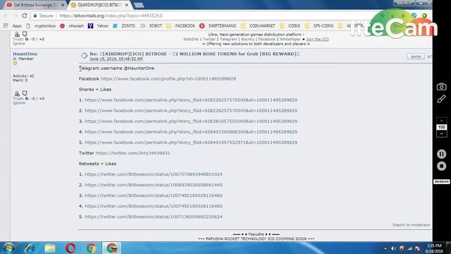 BITBOSE EXCHANGE AIRDROP || BIG AIRDROP MUST PARTICIPATE смотреть онлайн