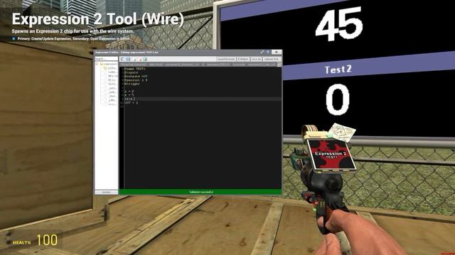 Обучение Wire Mod.Часть 4 : Expression 2 начало.