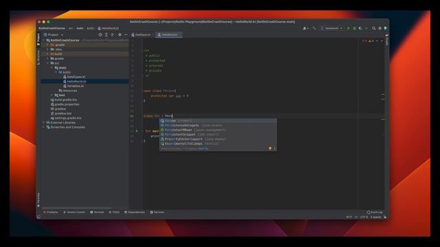 Kotlin Crash Course - Data Types & Access Modifiers [Part - 5] смотреть онлайн