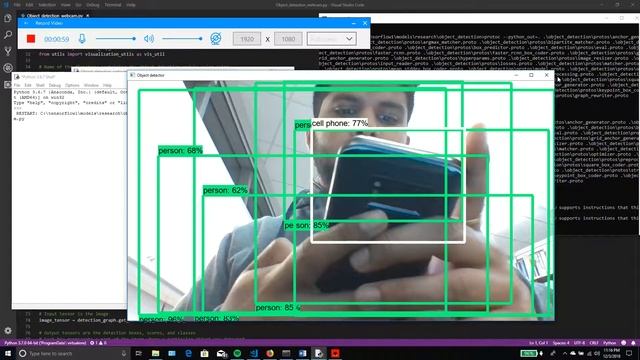 Tensorflow/OpenCV Object Detector - Faster rcnn inception v2 смотреть онлайн