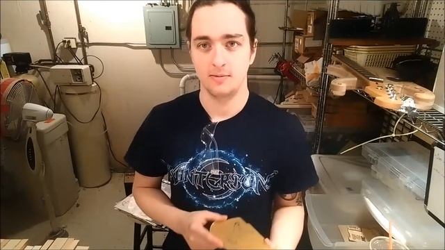 Making A Vinyl Pickguard For A Gretsch White Falcon