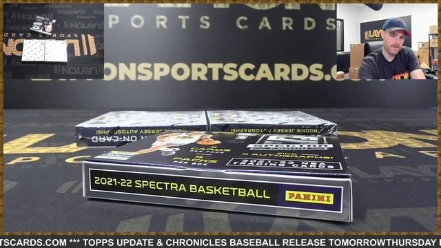 MONSTER DUAL ROOKIE HIT! 2021/22 Panini Spectra Basketball Hobby 8 Box FULL CASE Break #11 смотреть онлайн