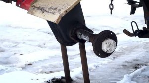 Устраняем люфт полуосей мотоблока  своими руками