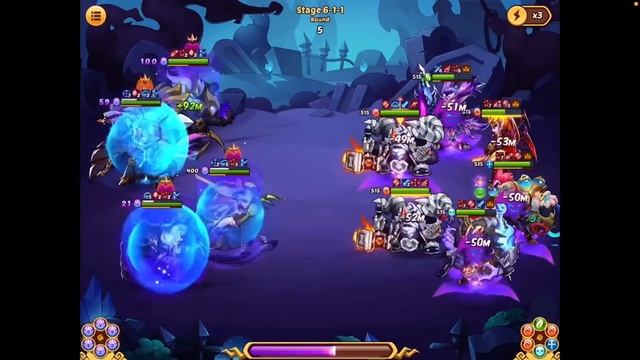How LFA Cleared 6-1-1 with 5 Transcendence Heroes | Idle Heroes Void Campaign смотреть онлайн