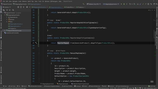 Mapster, the best .NET mapper that you are (probably) not using смотреть онлайн