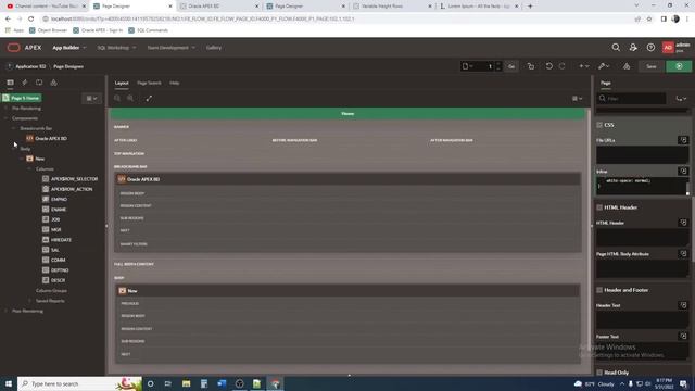 Variable Height Rows | CSS | Oracle APEX смотреть онлайн