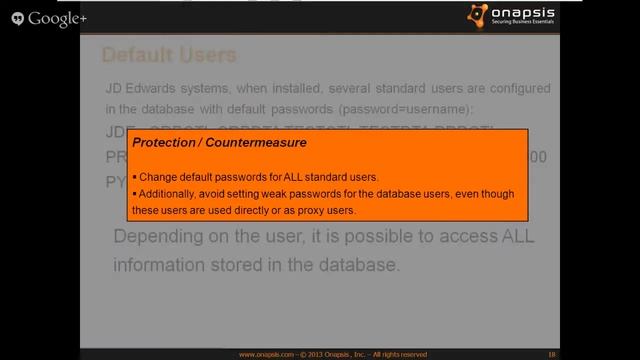 Unbreakable Oracle ERPs? Attacks on Siebel & JD Edwards смотреть онлайн