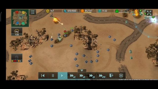 Бой с союзником 23 ранга против сопры 25/25 рангов в режиме 2х2 | Art of War 3 смотреть онлайн