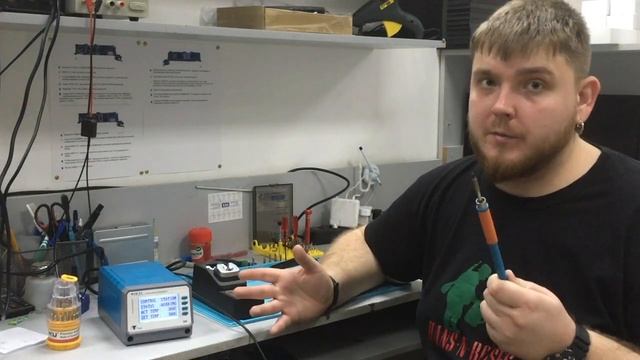 Крутая паяльная станция на жалах T12 смотреть онлайн