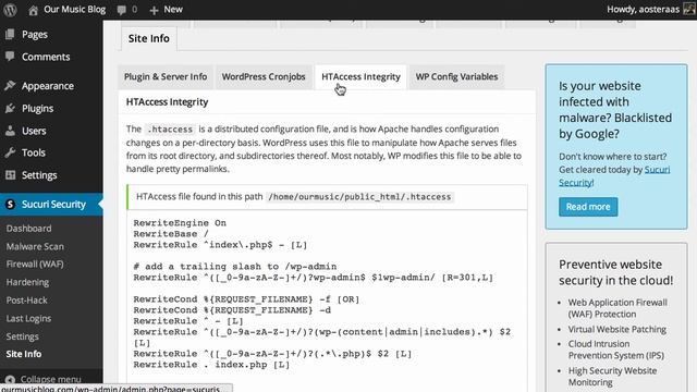 A Guide to Site Info in Sucuri Security смотреть онлайн