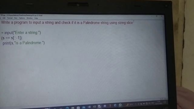 PYTHON PROGRAM TO CHECK IF STRING IS PALINDROME OR NOT | BRAIN STATION смотреть онлайн