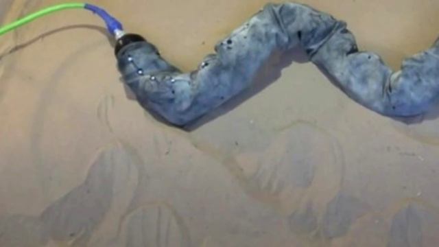 Snake-Bot Scales Sandy Slopes With Sidewinder Slither смотреть онлайн