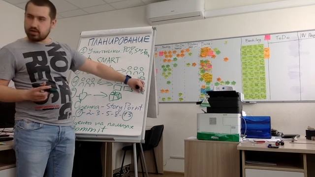 Scrum. Планирование и бэклог спринта смотреть онлайн