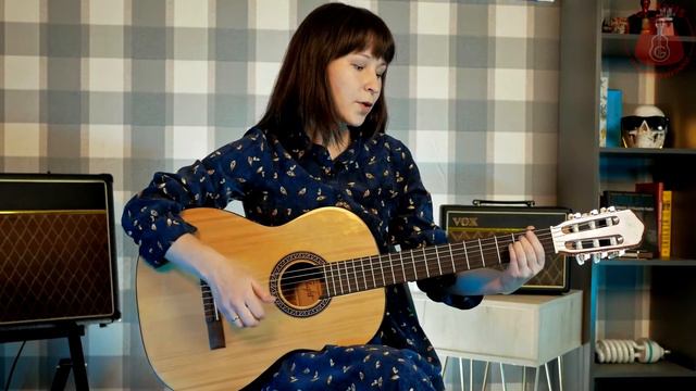 Ученица Ольга Дмитриева  -  песня  