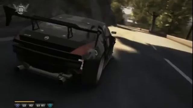 RACEDRIVER GRID NISSAN 350Z CRASH IS PECH! смотреть онлайн