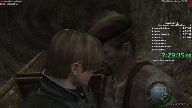 Resident Evil 0-7 Speedrun Marathon / New Game, Hard Difficulties смотреть онлайн
