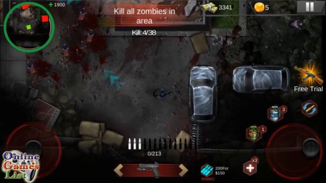 Zombie Shoot: Pandemic Survivor Android Gameplay HD смотреть онлайн