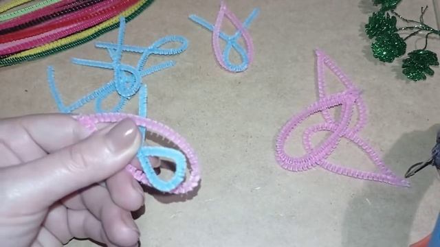 нежная снежинка из синельной проволоки смотреть онлайн