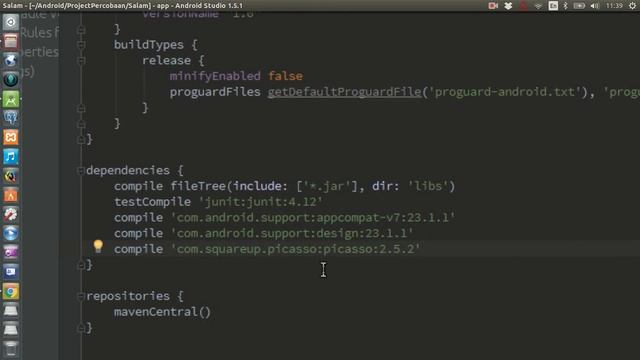 Android Studio - Import Library Gradle смотреть онлайн