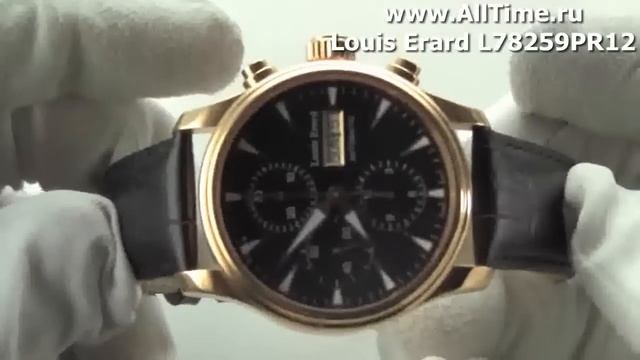Мужские наручные швейцарские часы Louis Erard L78259PR12 смотреть онлайн