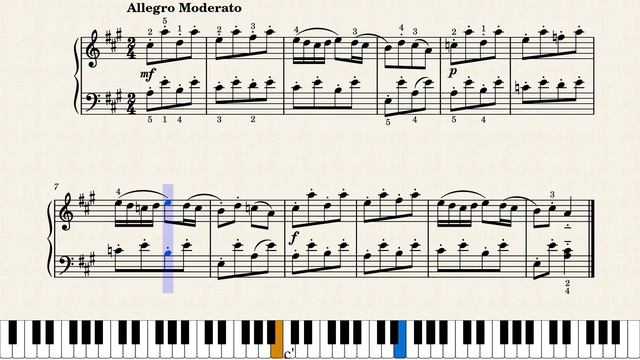A Fable 24 Pieces for Children, op.39 no. 14 – Dmitry Kabalevsky | Piano Tutorial + Sheet Music смотреть онлайн