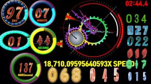 100 days countdown timer  alarm🔔milliseconds divided by 1, 2, 3, 4, 5, 6, 7, 8 and 9