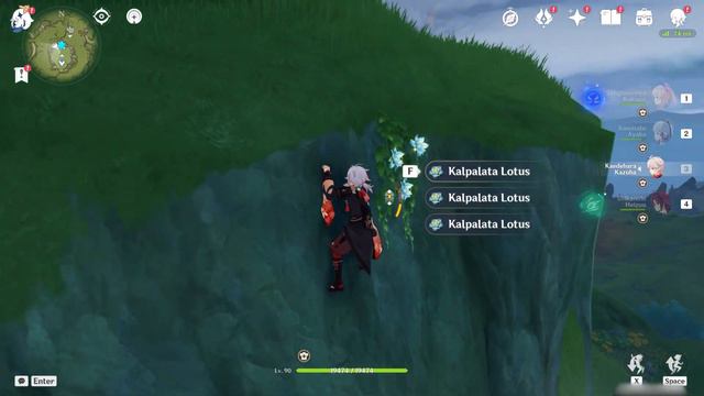 Kalpalata Lotus Farming Route - [Farm For Nahida] смотреть онлайн