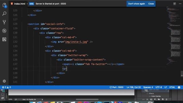 Bootstrap 4 Part 03 (PSD to HTML Part 1) смотреть онлайн