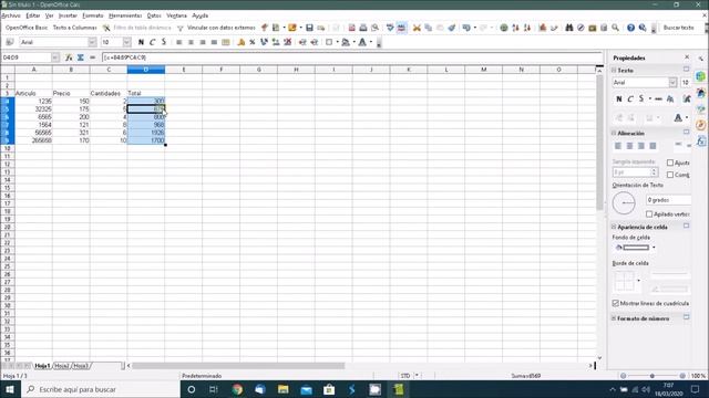 21 OpenOffice Operar con un rango смотреть онлайн