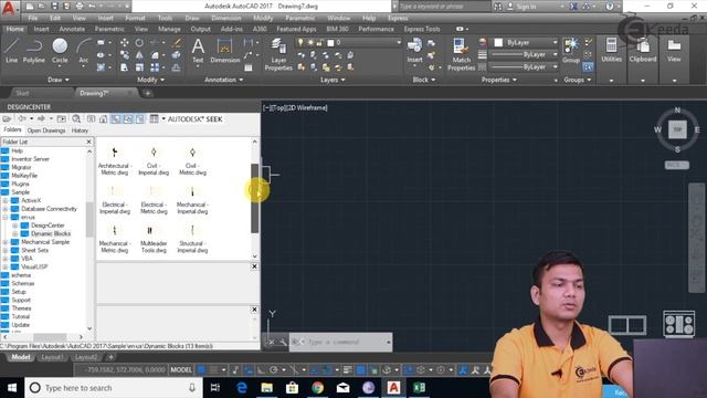 How to Use Design Centre & Tool Palette in Autocad - Design Centre & Tool Palette AutoCAD - AutoCAD смотреть онлайн