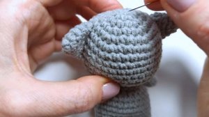 Котенок крючком ? игрушка амигуруми , мастер-класс часть 2, как связать кота крючком