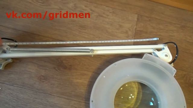 Лампа лупа на струбцине Magnifier смотреть онлайн