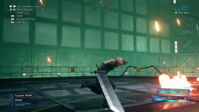 FINAL FANTASY VII REMAKE - Mako Reactor Boss Fight смотреть онлайн