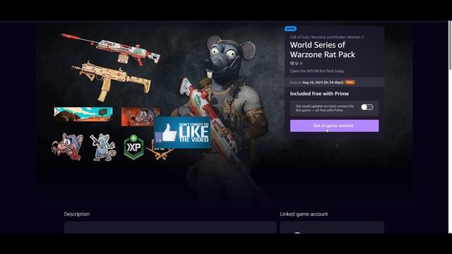 How to get the Warzone Rat Pack Skin FOR FREE in Call of Duty: MW2 and Warzone (Amazon Prime Links) смотреть онлайн