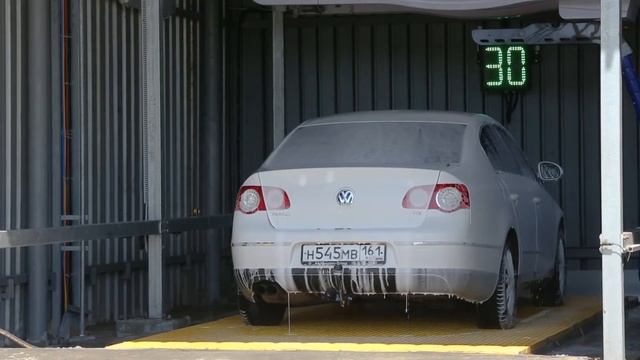 Бесконтактная мойка автомобиля смотреть онлайн
