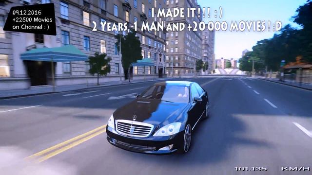 Mercedes Benz W221 S500 Final - GTA IV MOD ENB | 2.7K / 1440p ! _REVIEW