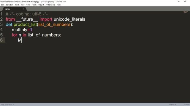 73- practice 4 function of multiply in python смотреть онлайн