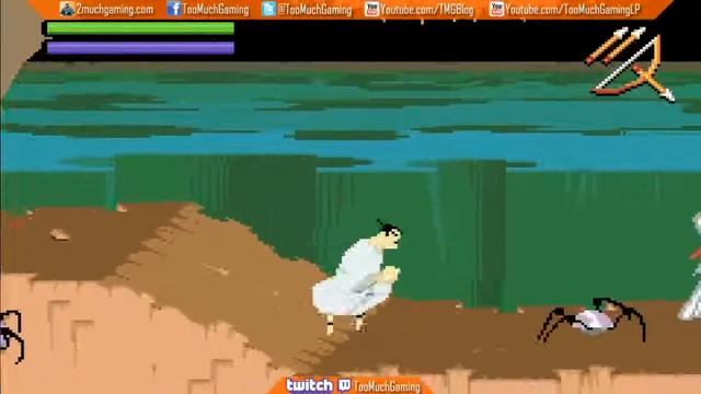 Samurai Jack: The Amulet of Time (GBA) Part 13 - Jacking in the Monk Temple | Too Much Gaming смотреть онлайн