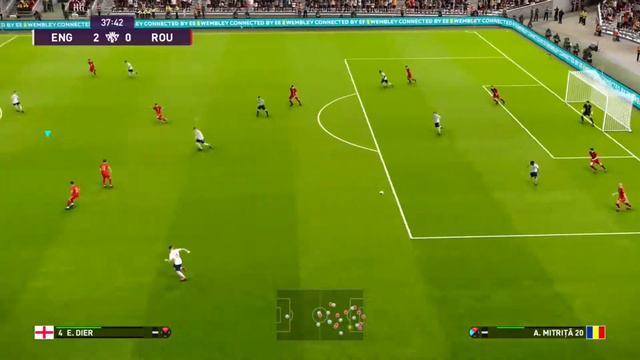 PES 2020 Gameplay | England vs. Romania смотреть онлайн