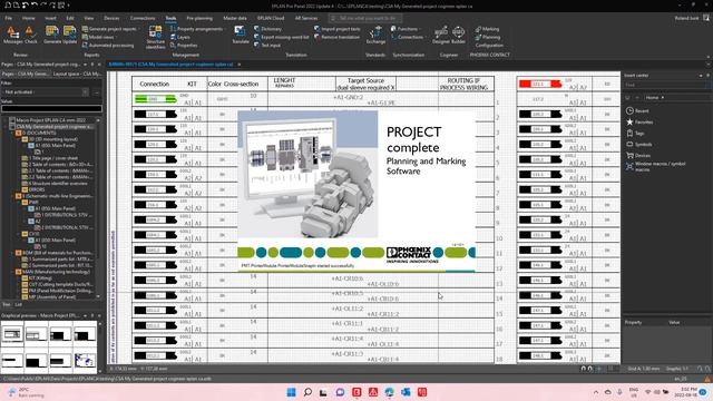 EPLAN Automation Cogineer Propanel ProJect Complete Marking смотреть онлайн