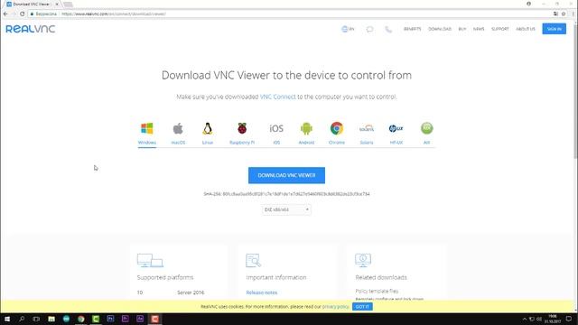 77 .Udostępnianie ekranu z Raspberry na komputer za pomocą vnc viewer смотреть онлайн