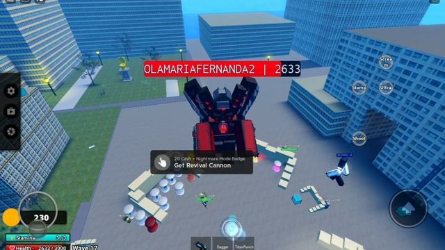 UPGRADED TITAN SPEAKERMAN GAMEPLAY! (hardmode) | Skibidi Toilet Siege Defense | Roblox смотреть онлайн