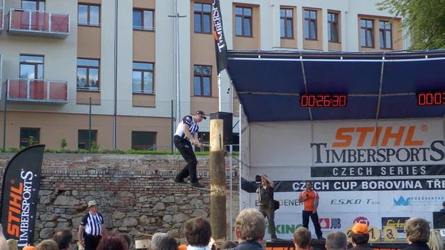 Timbersport Třebíč Martin Komárek