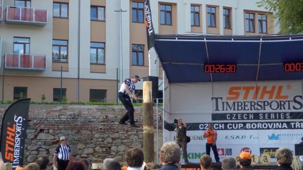 Timbersport Třebíč Martin Komárek