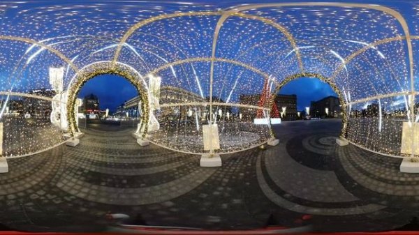 Путешествие в рождество. 360 градусов. Samsung Gear 360. AllVideo