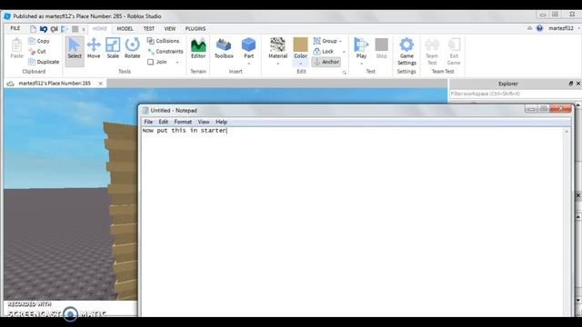 [ROBLOX] Making a shaking cam script! смотреть онлайн