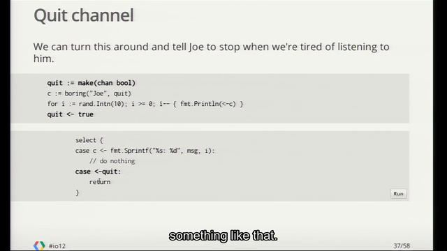 Go Concurrency Patterns смотреть онлайн