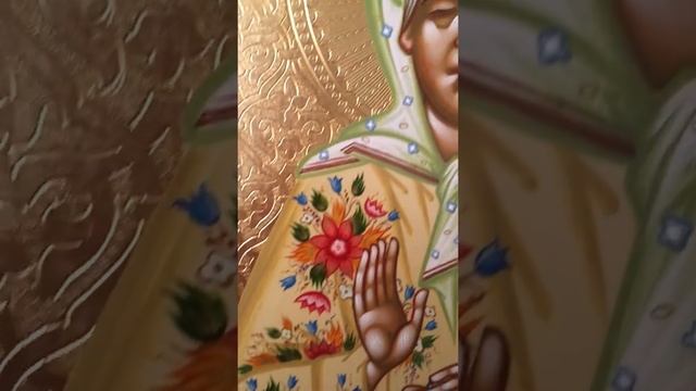 Икона святая МАТРОНА МОСКОВСКАЯ написана мной в иконописной мастерской ЗЕРЦАЛО. IKONA33.RU смотреть онлайн