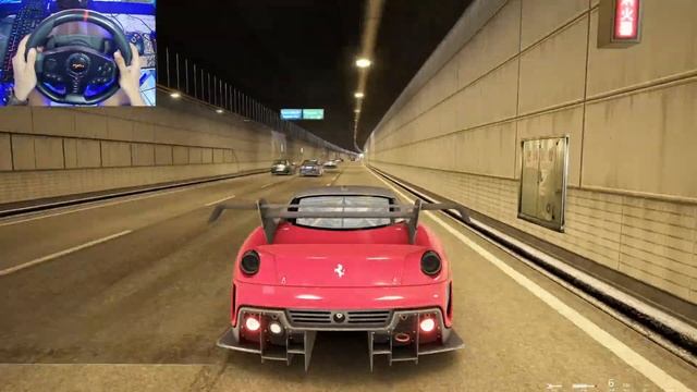 The Sound Like Jet Ferrari 599XX Evo - Assetto Corsa Gameplay | Steering Wheel PXN V900 смотреть онлайн