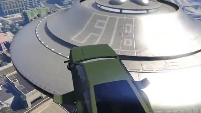 ЛЕТАЮЩАЯ ТАРЕЛКА В ГТА 5!